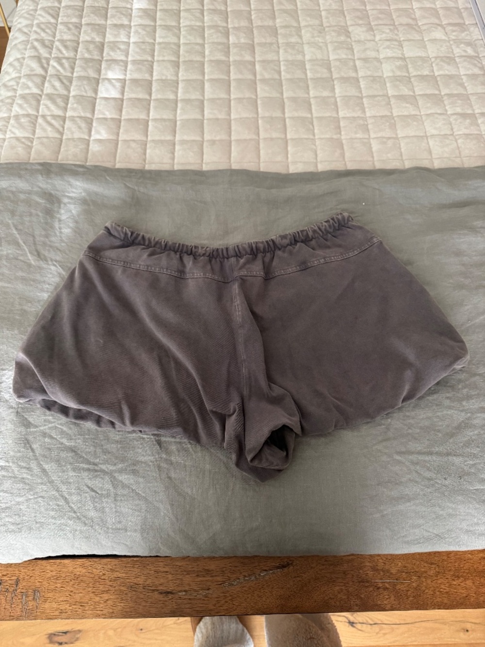 FP Movement High Rise Shorts Charcoal Brown/ Washed Espresso - Picture 2 of 4